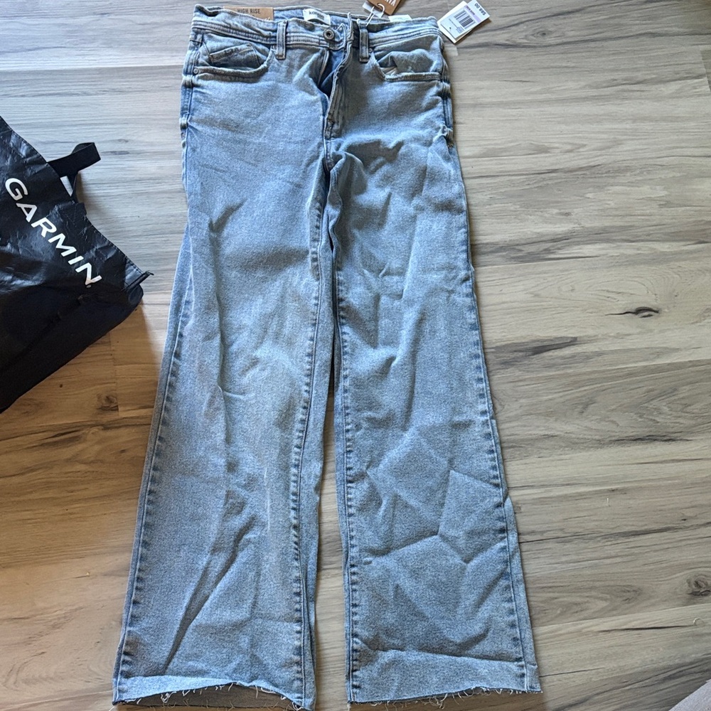 Kensie Light Blue Wide-Leg Women's Jeans